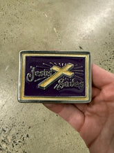 Load image into Gallery viewer, Vintage Jesus Saves Belt Buckle
