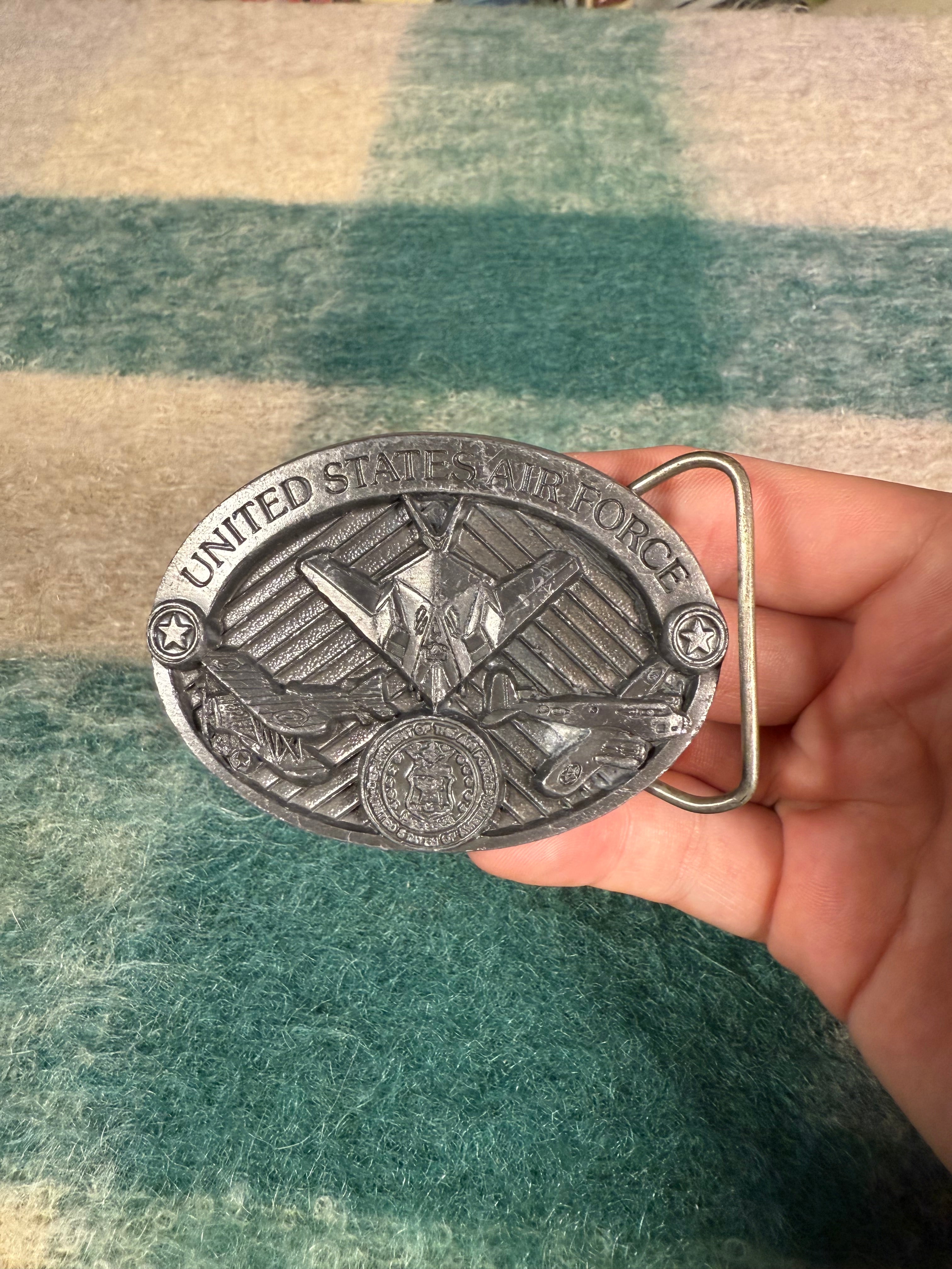Vintage United State Air Force Belt Buckle
