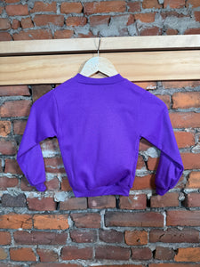 Vintage Minnie Mouse Purple Sweatshirt (Youth)
