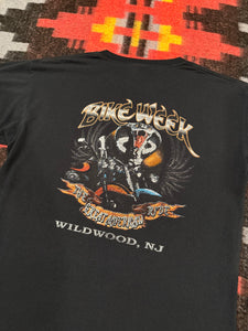 2000s Wildwood New Jersey Bike Week Snake Shirt (L)
