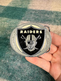 Vintage 2000s Raiders Logo Belt Buckle