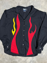 Load image into Gallery viewer, Vintage Brooks &amp; Dunn By Panhandle Slim Flames Shirt (WXL)
