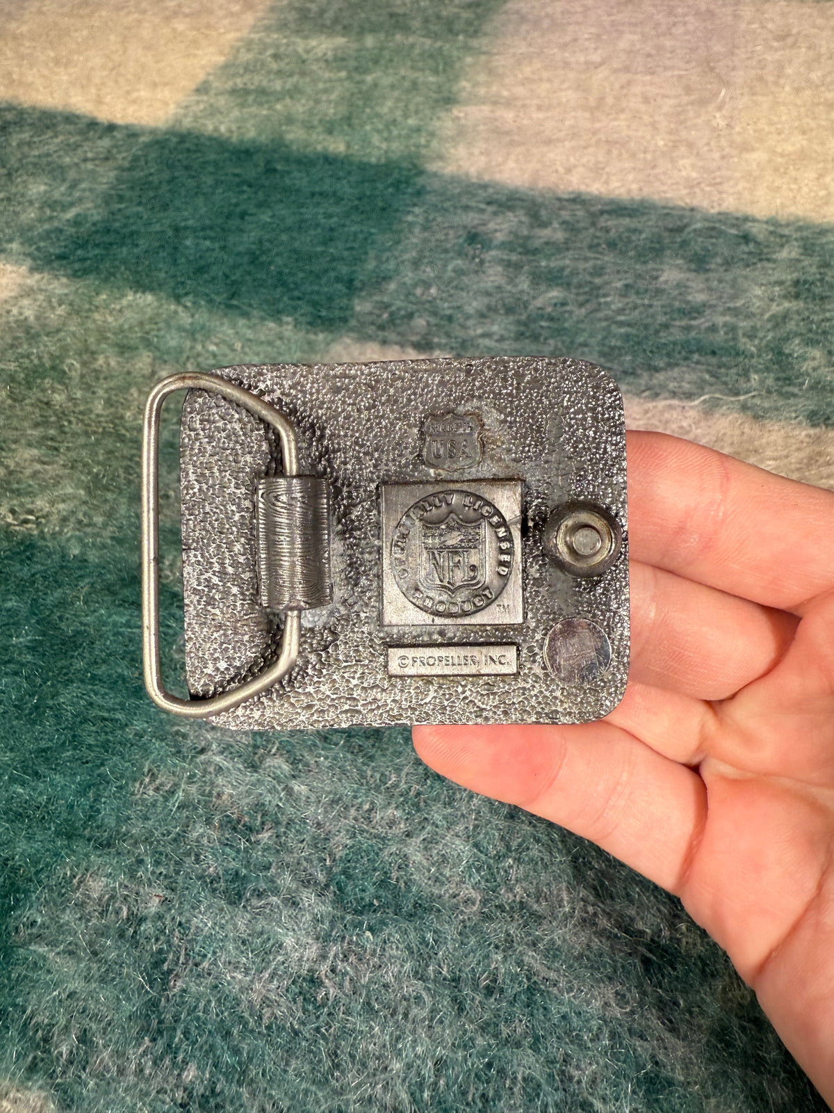 Vintage New York Giants Square Belt Buckle