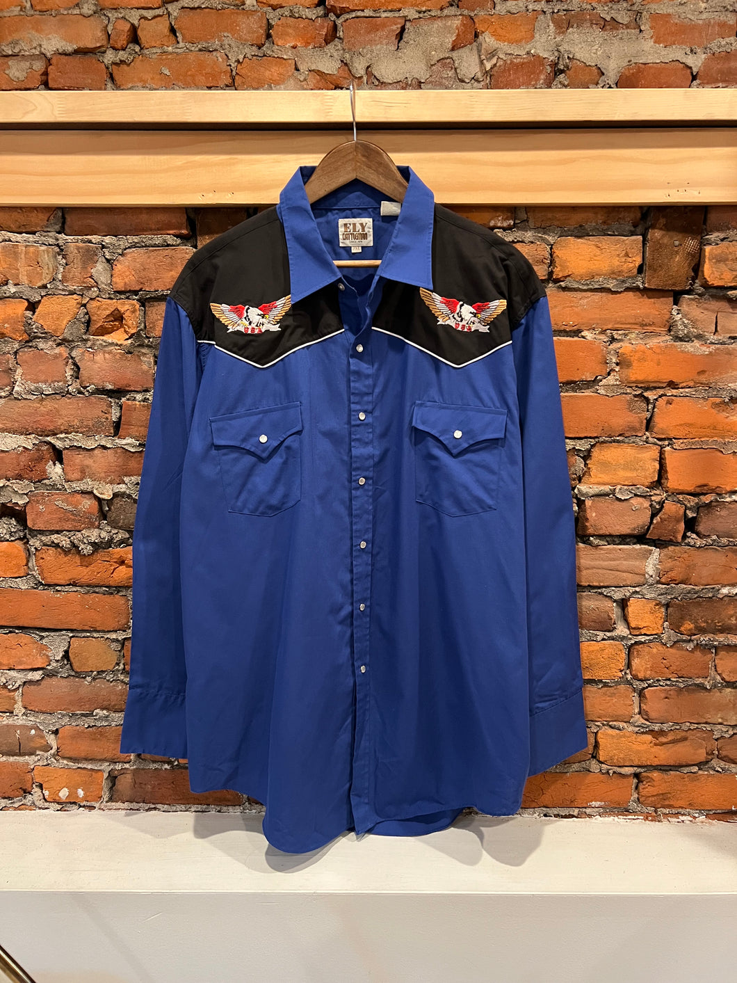 Vintage USA Eagle Western Shirt (2XL)