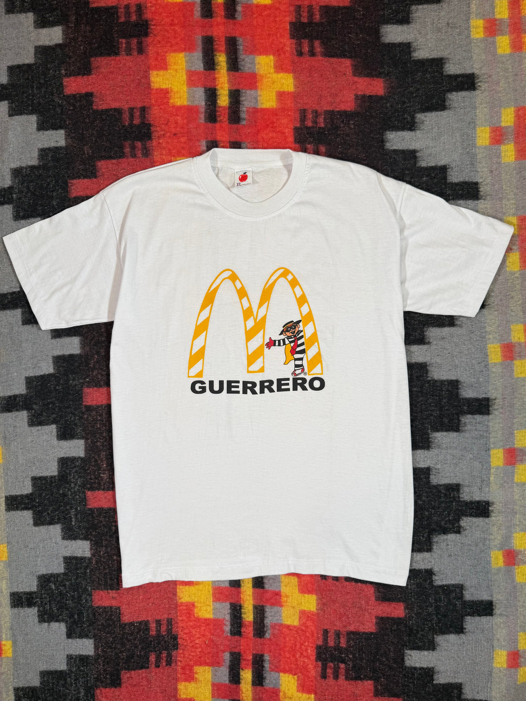 Vintage 90s McDonalds Guerrero Hambuglar Shirt (L/XL)