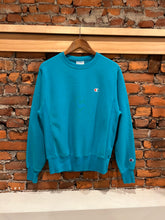 Load image into Gallery viewer, Modern Blue Champion Reverse Weave Crewneck (S)
