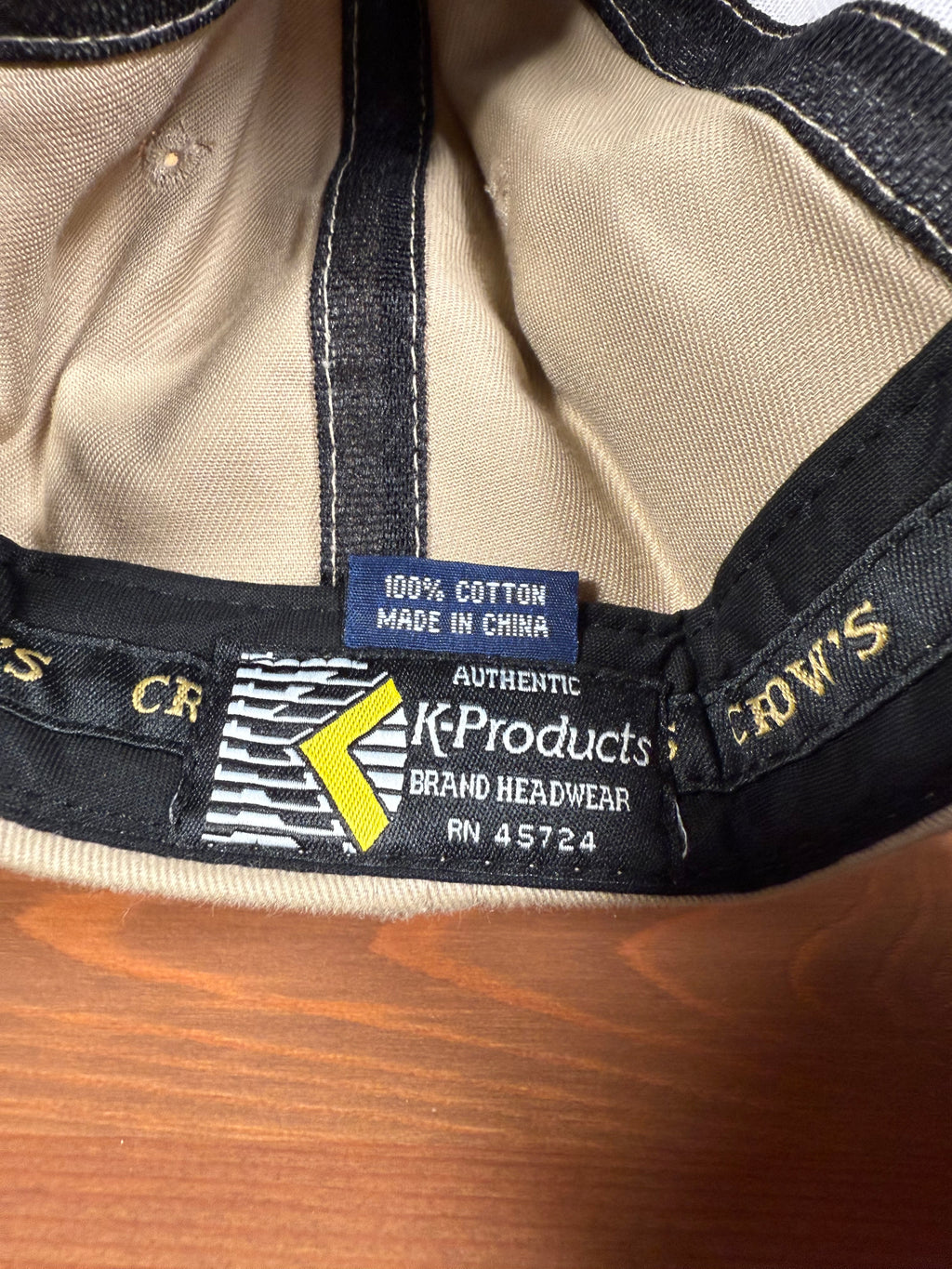 Vintage Y2K Crows Seed K Products Hat