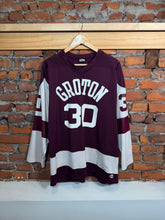 Load image into Gallery viewer, Vintage 80s Champion Groton Hockey Jersey (L)
