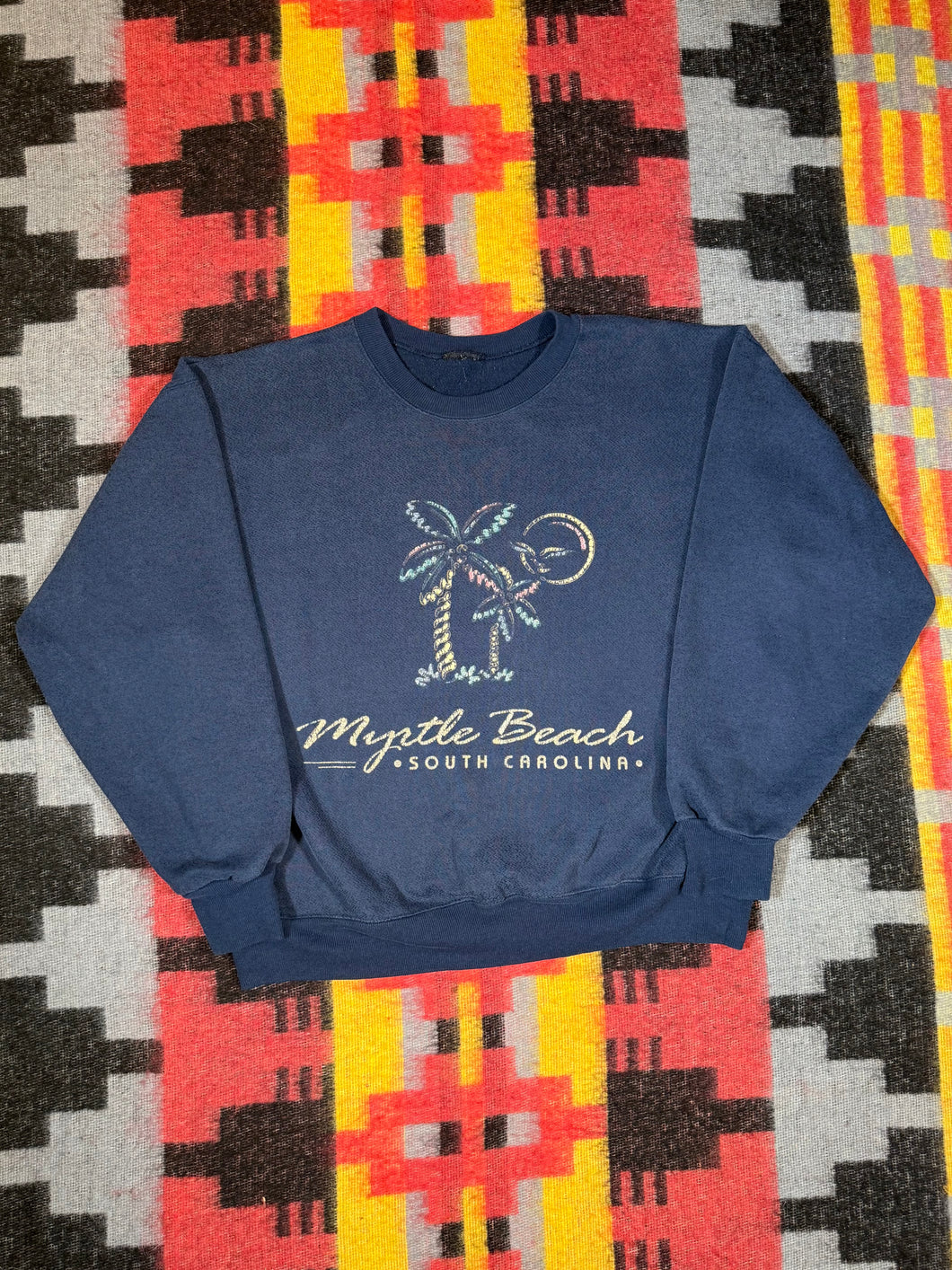 Vintage 90s Myrtle Beach Crewneck (L)