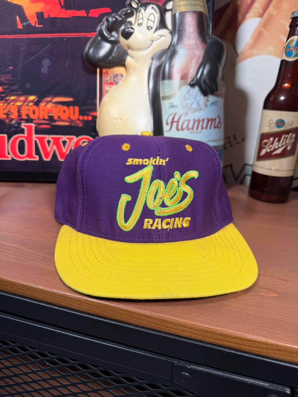 Vintage Camel Smokin Joes Racing Snapback Hat
