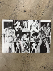 Vintage 70s Red Elvis Double Sided Poster (20.5x30.5inch)