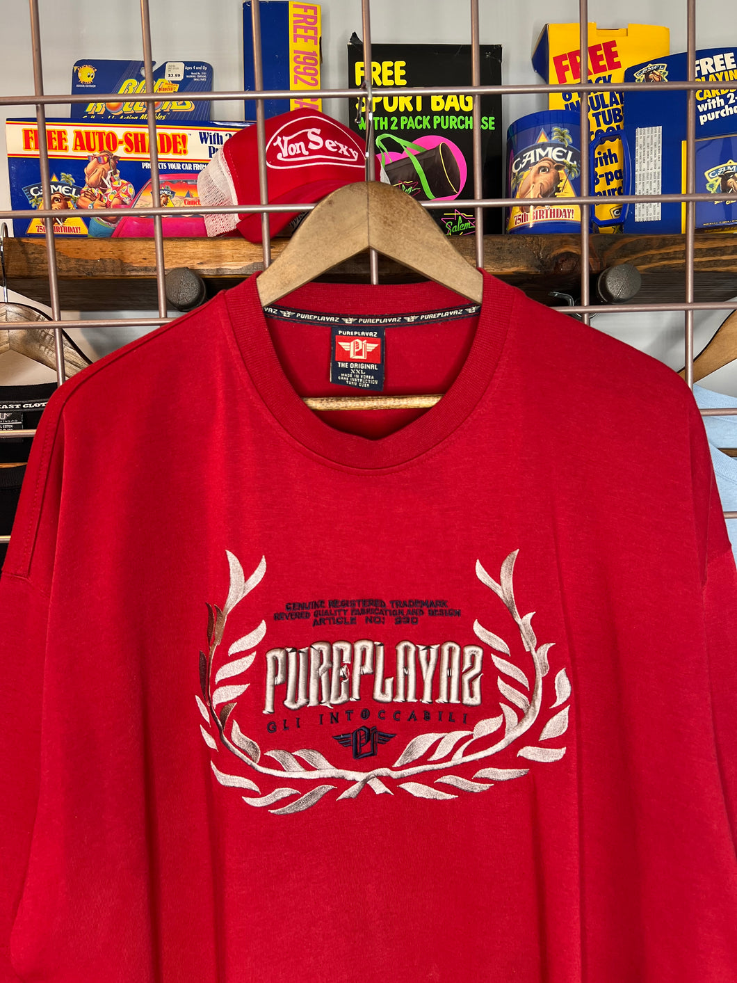 Y2K Embroidered PurePlayaz Tee (2XL)