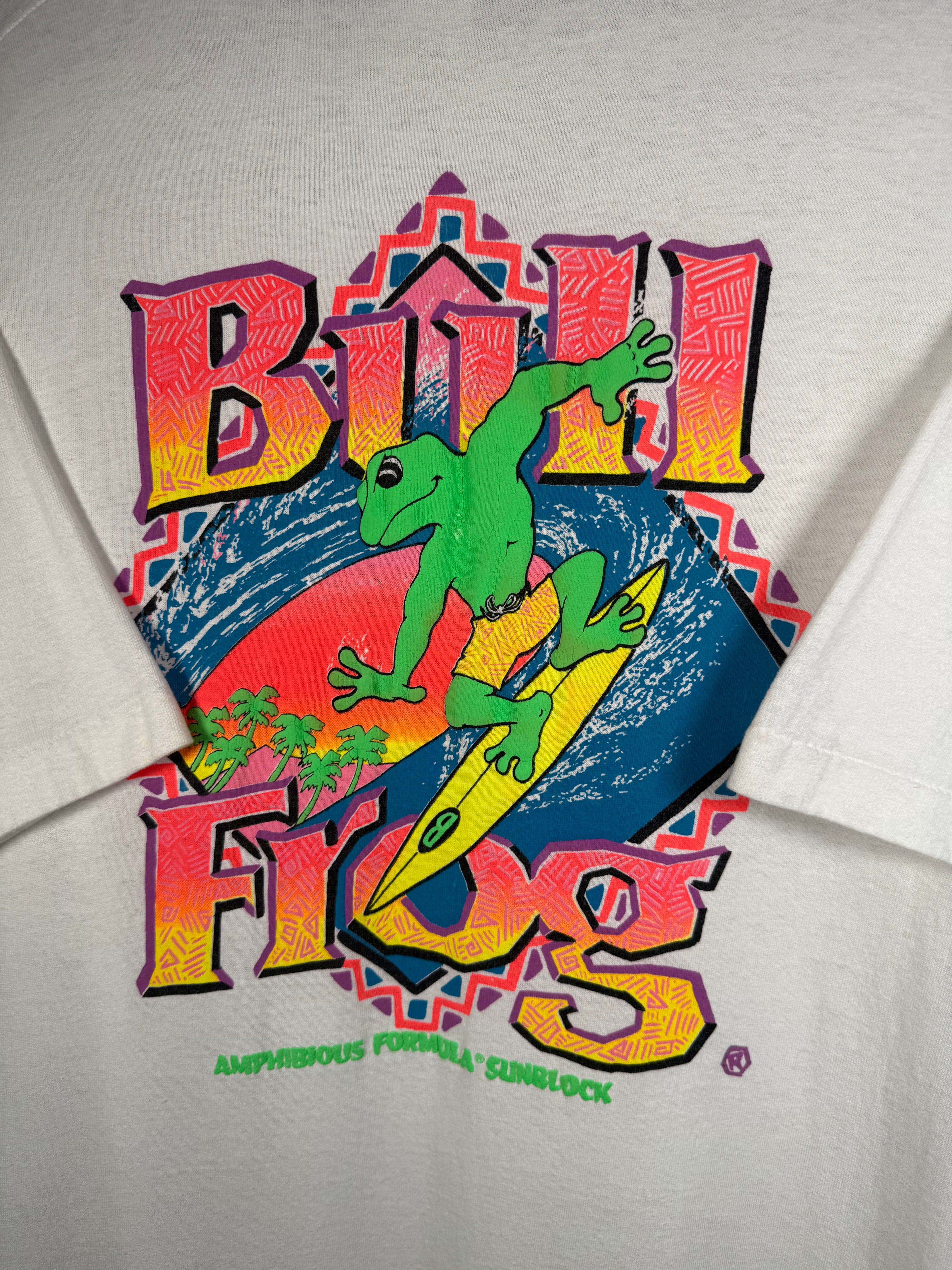Vintage Early 90s Bull Frog Sunblock T-Shirt (XL)