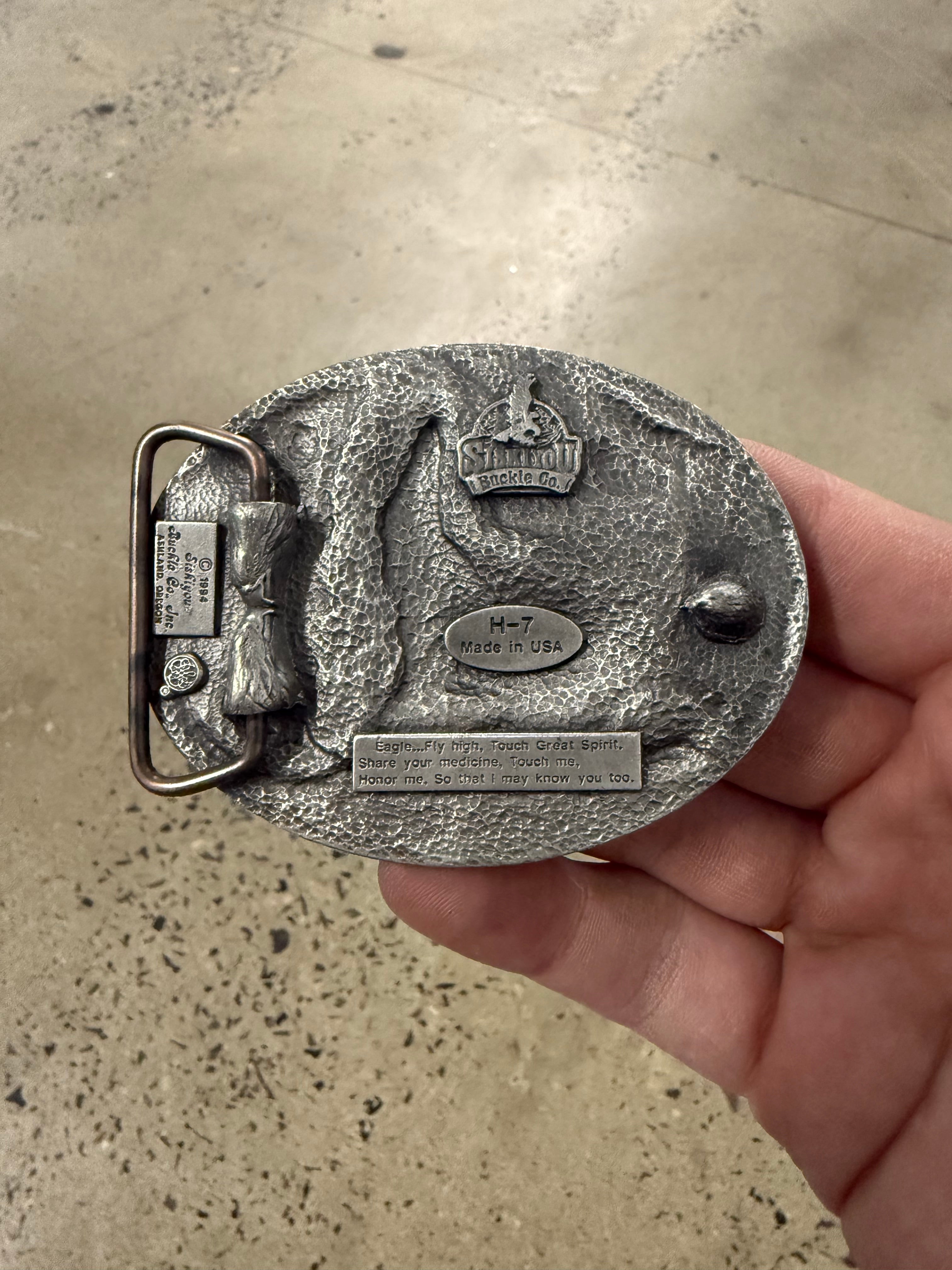 Vintage Soaring Eagle Belt Buckle