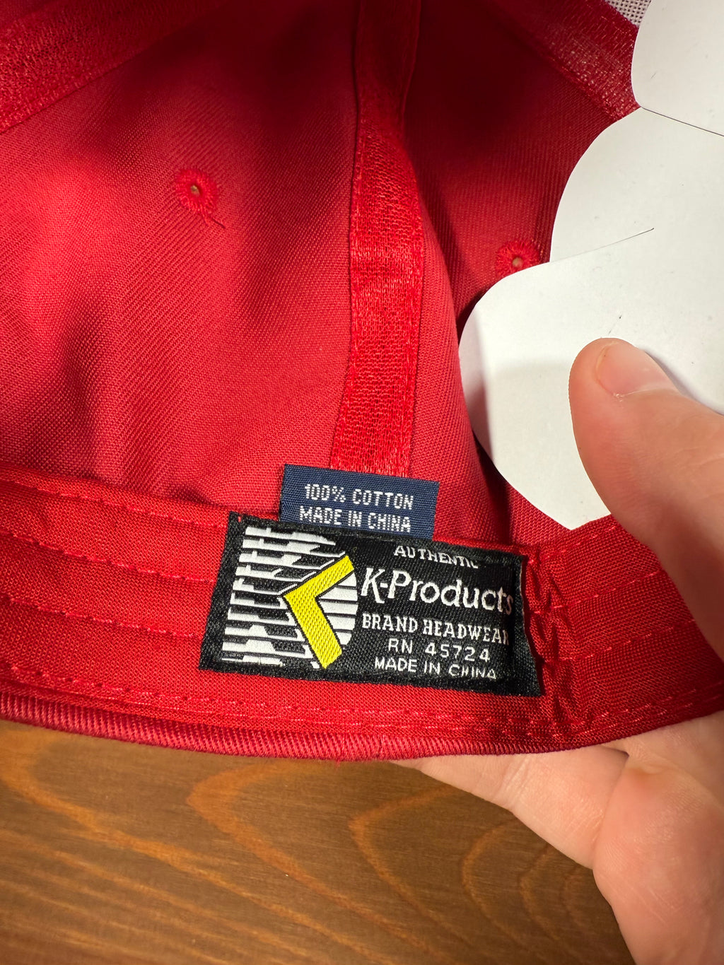 Vintage 2000s Crow’s Seed Red K Products Hat