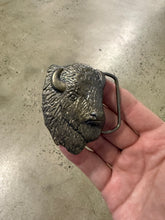 Load image into Gallery viewer, Vintage Buffalo Head Belt Buckle

