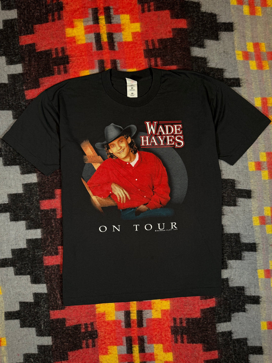 Vintage 1997 Wade Hayes Double Sided Convert Shirt (XL)