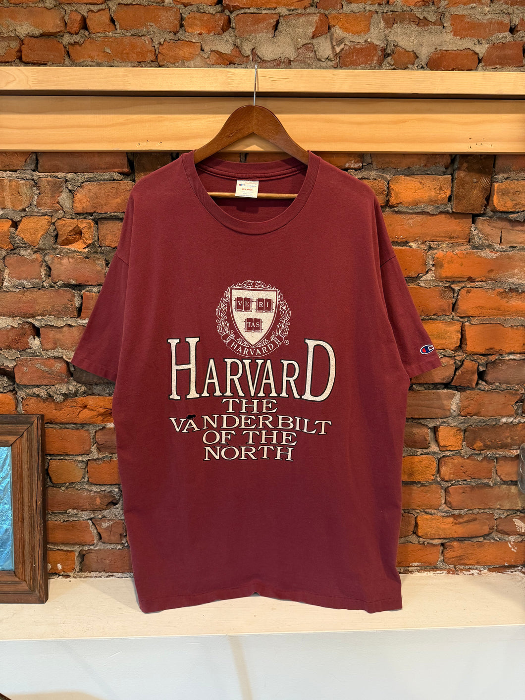 Vintage 90s Harvard Champion Tee (2XL)