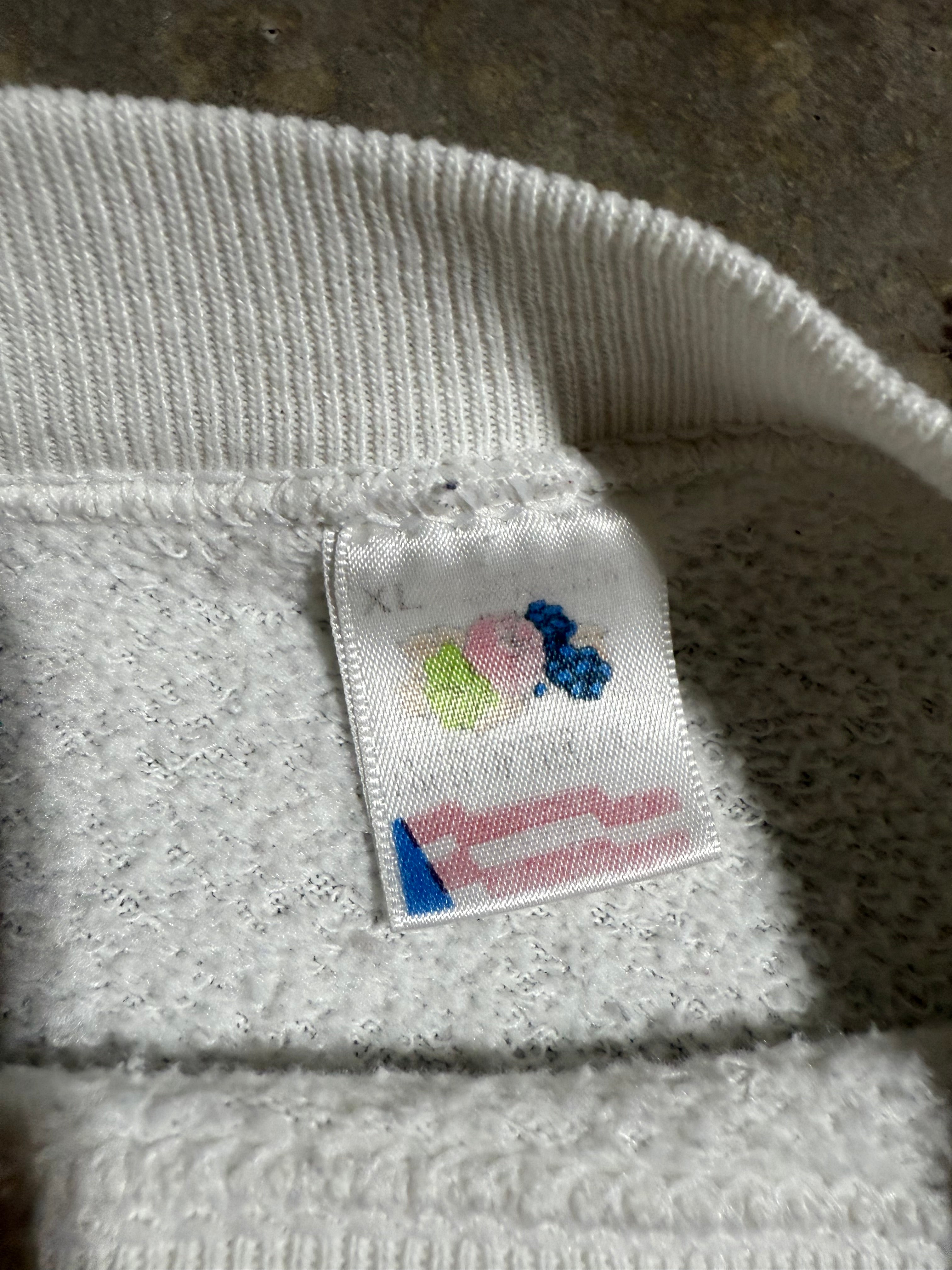 Vintage 90s Fleece On Earth Crewneck (L)