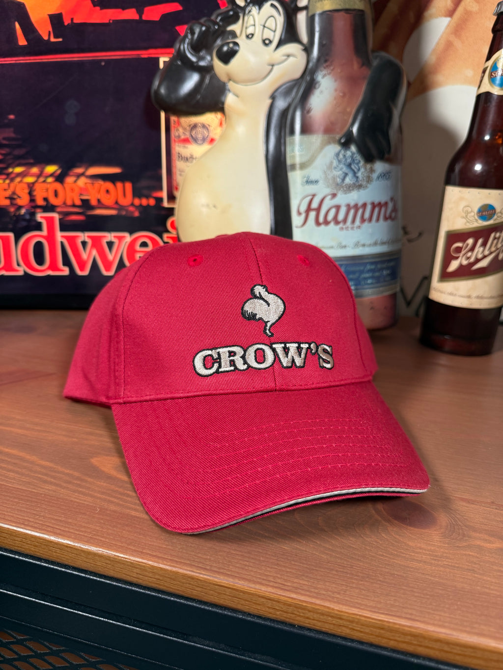 Vintage 2000s Crow’s Seed Red K Products Hat