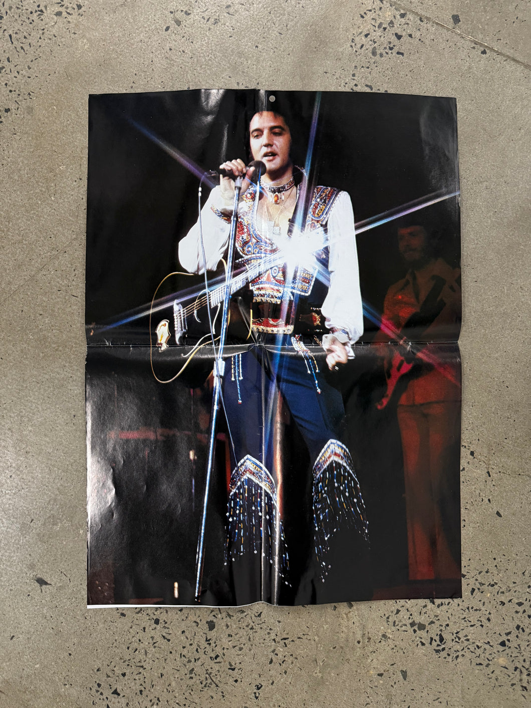 Vintage Shiny Elvis Poster (17x24)