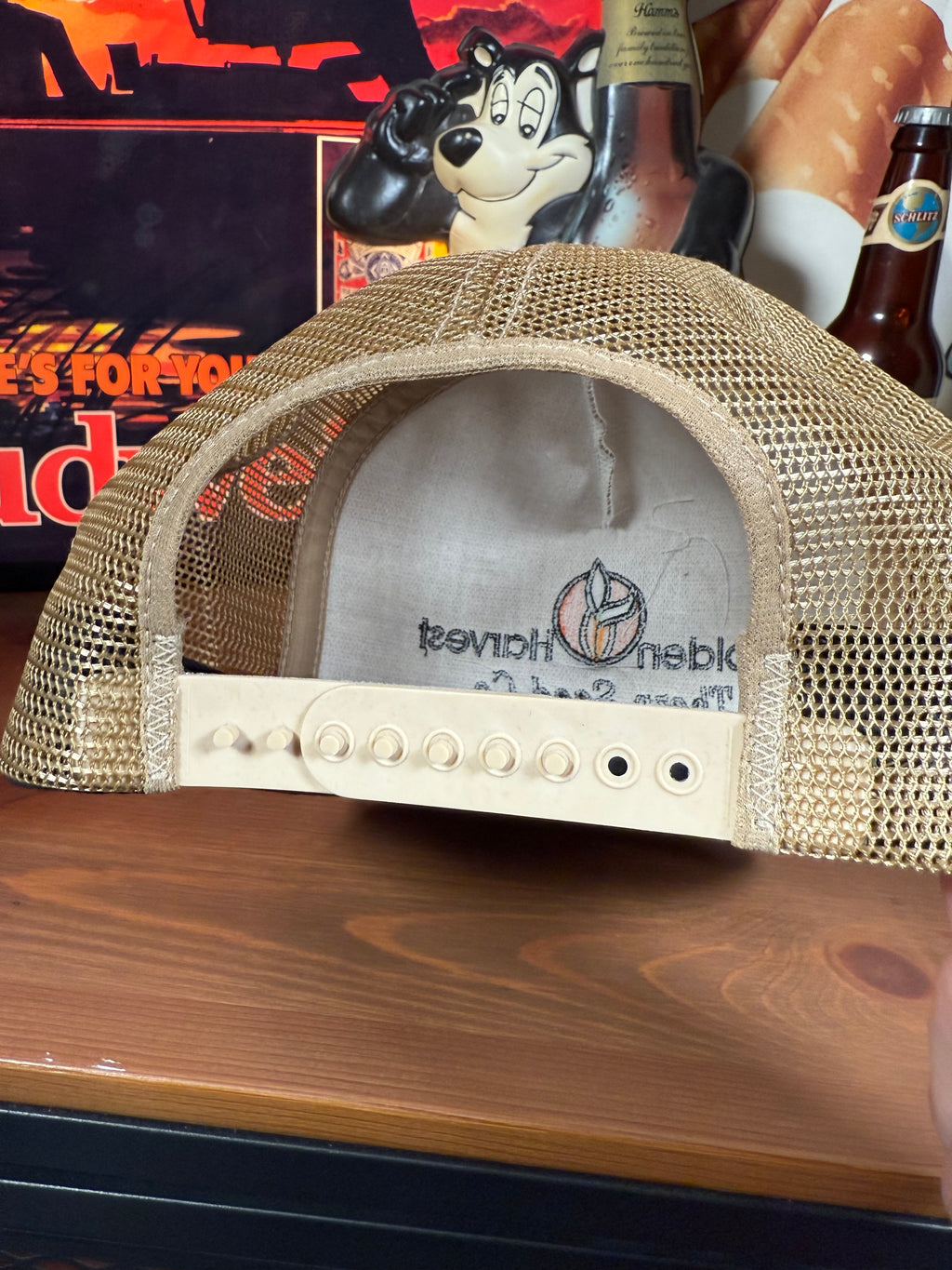 Vintage Golden Harvest Seed Co Trucker Hat