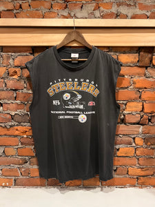 2000s Pittsburgh Steelers Cutoff Tee (XL)