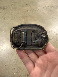 Vintage Drag Racing Belt Buckle
