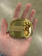 Load image into Gallery viewer, Vintage Buck Name Plate Belt Buckle
