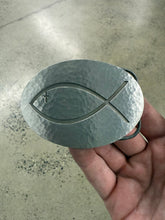 Load image into Gallery viewer, Vintage Jesus Fish Belt Buckle
