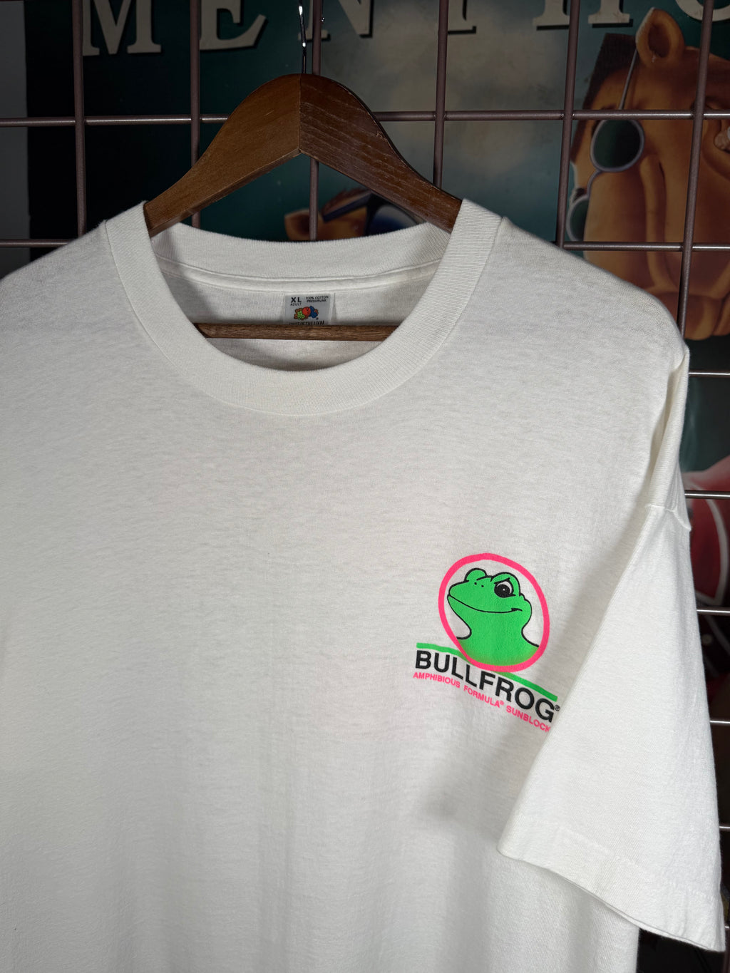 Vintage Early 90s Bull Frog Sunblock T-Shirt (XL)