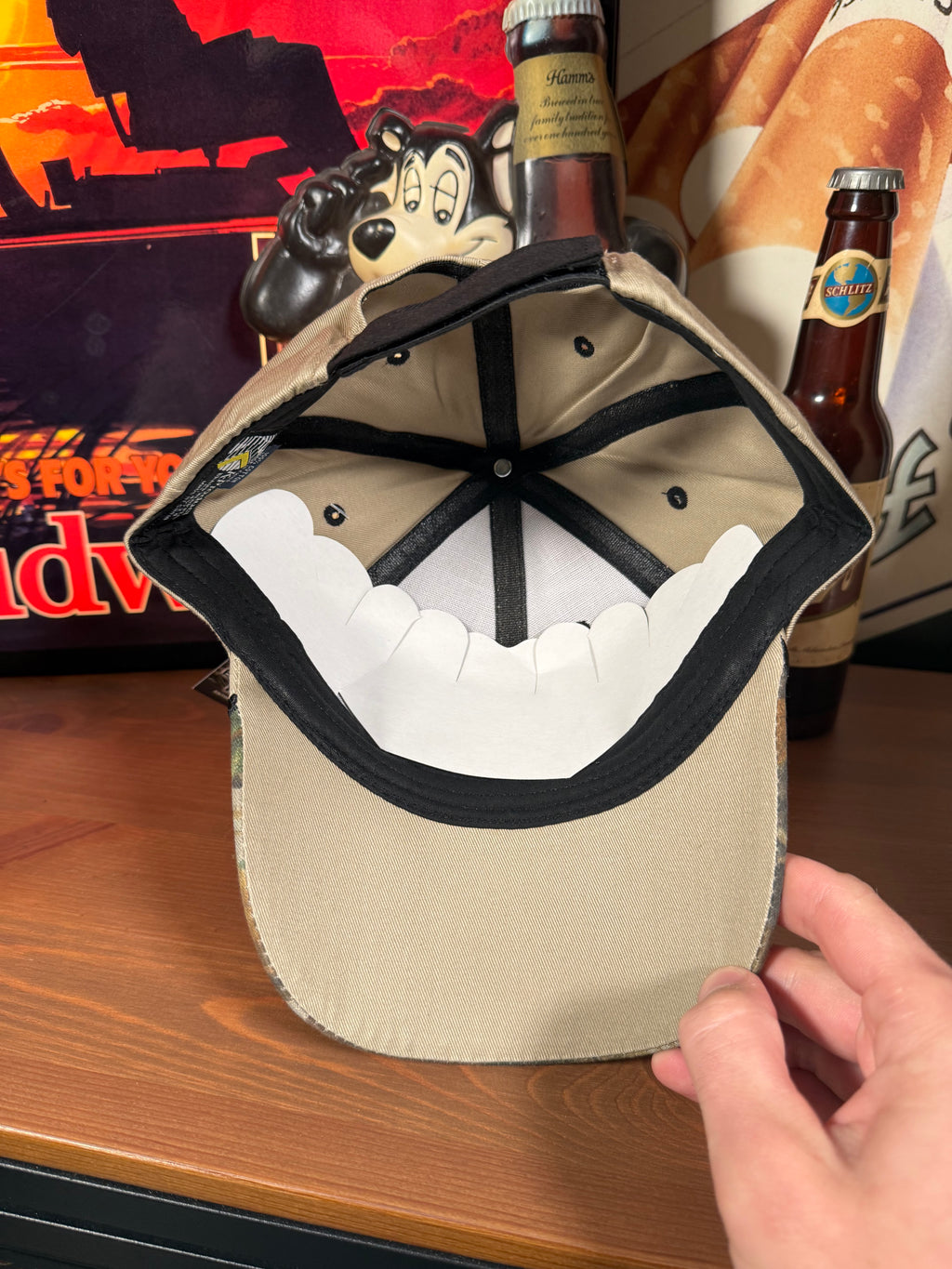 Vintage Y2K Crow’s Seed Camo K Products Hat