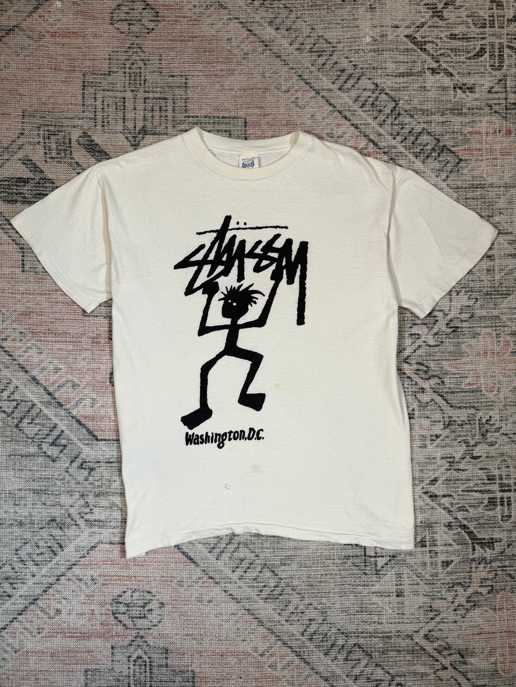 Vintage Stussy Washington DC T-Shirt (L/XL)