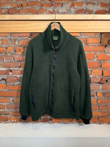 2000s Cabela’s Green Fleece Zip Up (L)