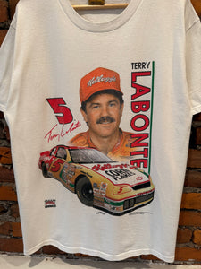 Vintage 1996 Terry Labonte Nascar Nutmeg T-Shirt(L)
