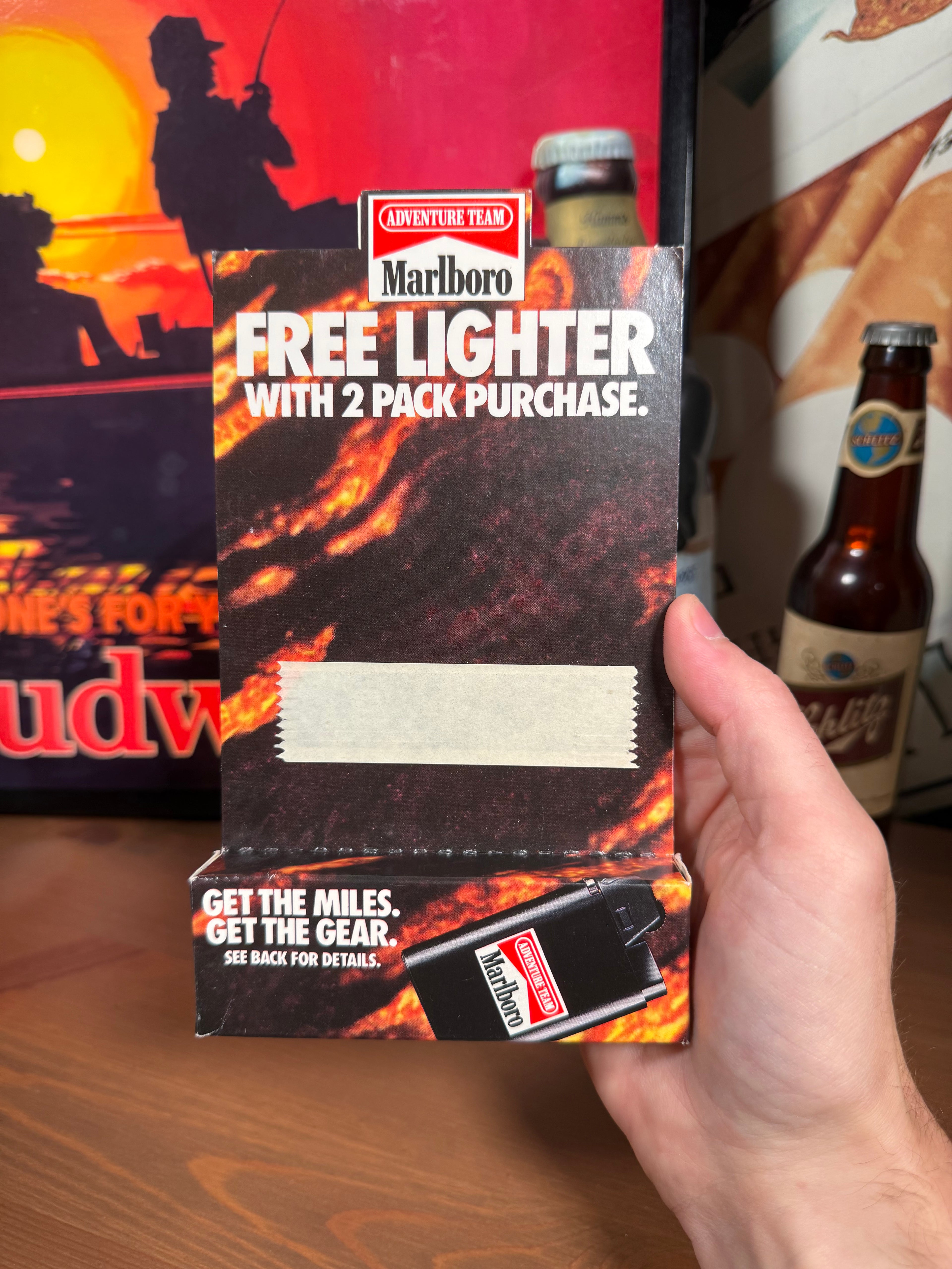 Vintage 1992 Marlboro Unopened Lighter