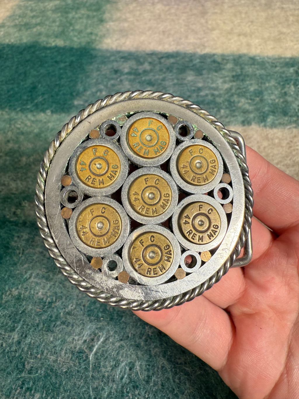 Vintage Bullet Belt Buckle