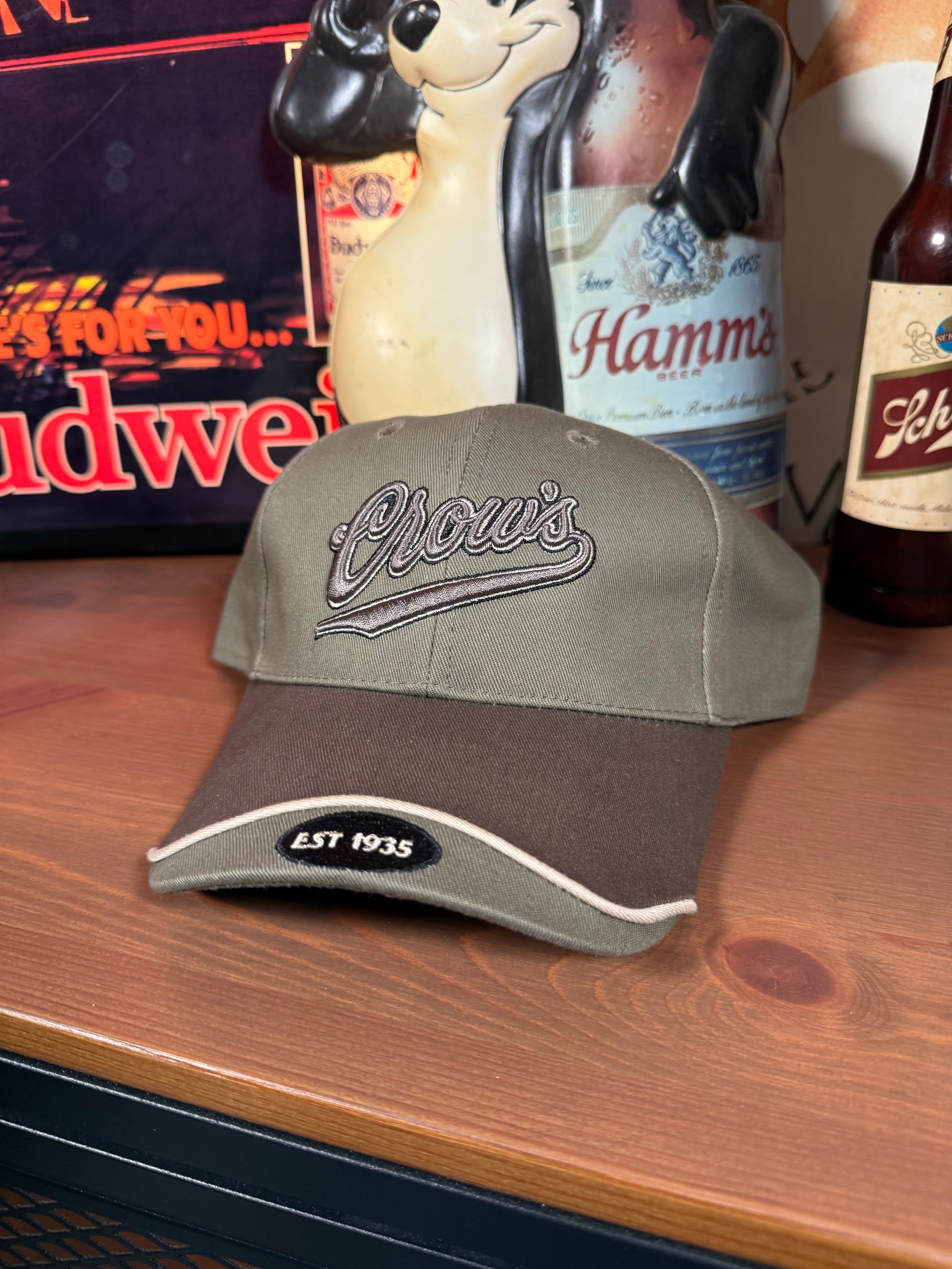 Vintage Y2K Crow’s Seed Embroidered K Products Hat