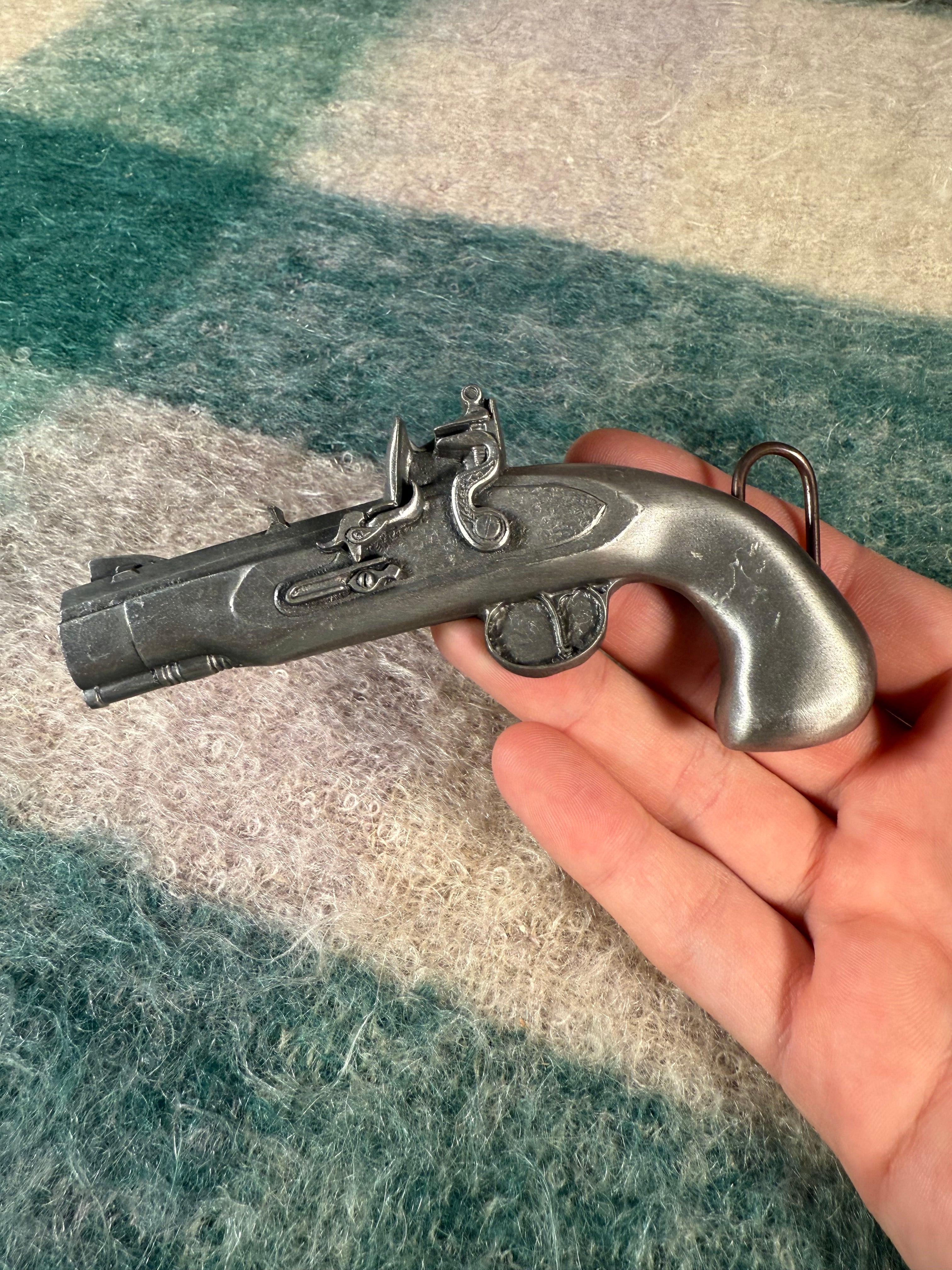Vintage Gun Belt Buckle
