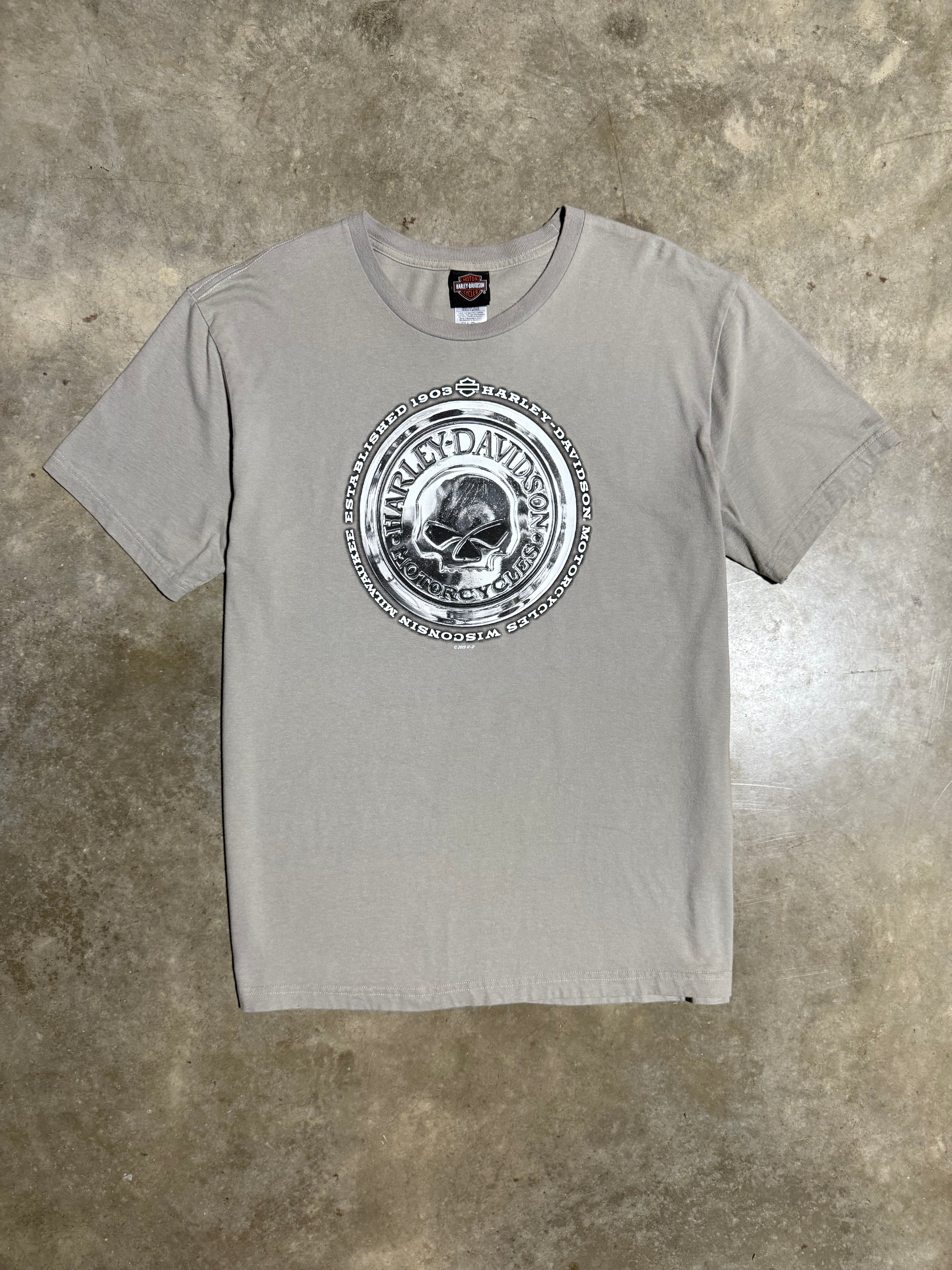 Harley Davidson Columbia Skull T-Shirt (XL)