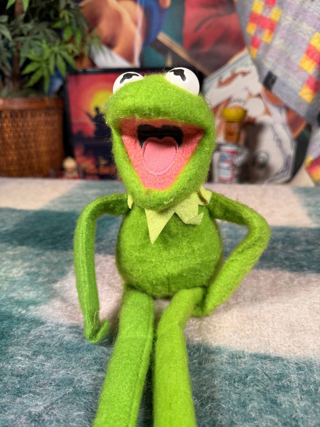 Vintage 1981 Kermit Plush