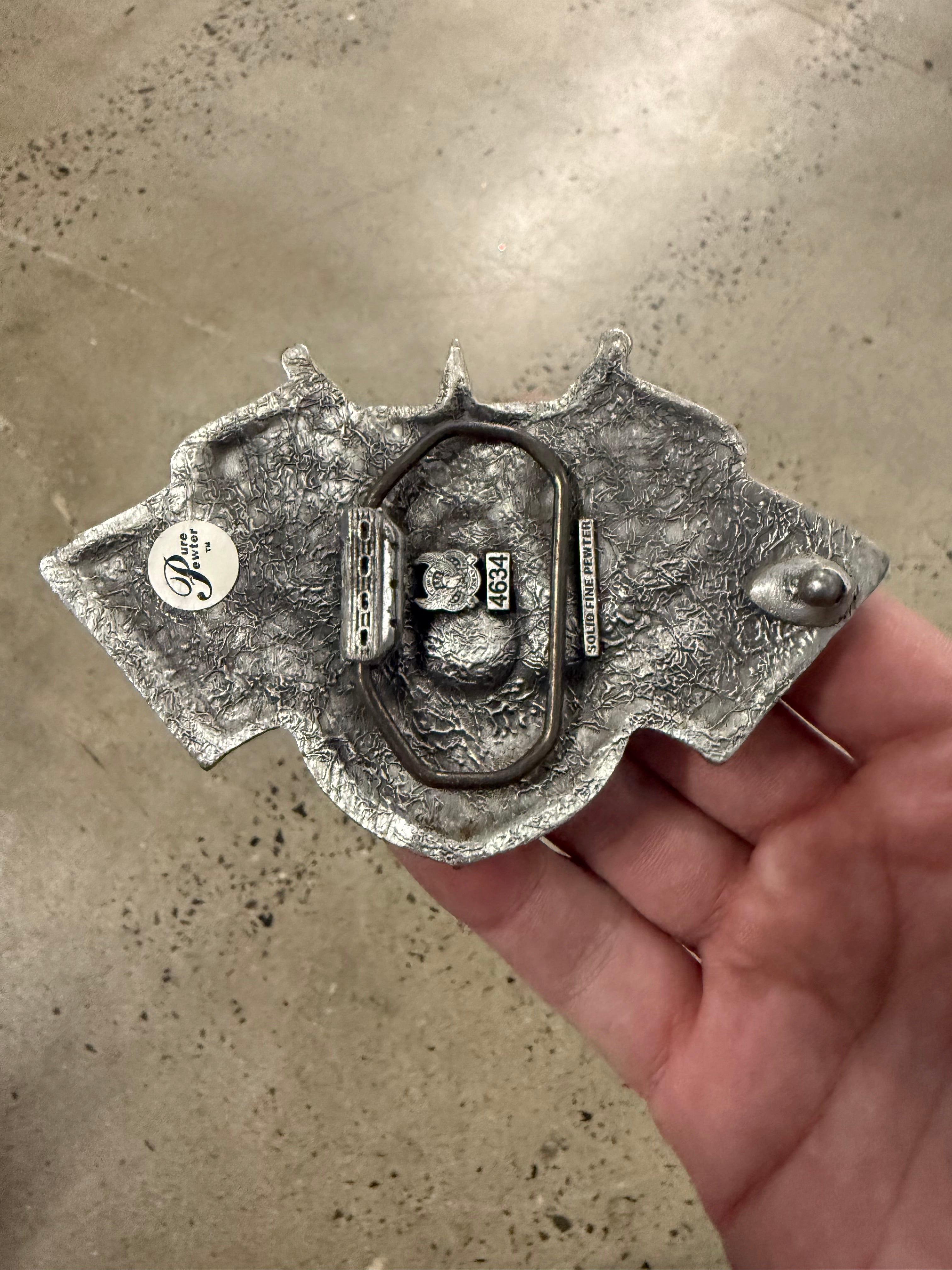 Vintage Y2K Route 8 Belt Buckle