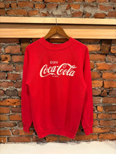 Load image into Gallery viewer, Vintage 90s Coca Cola Crewneck (M)
