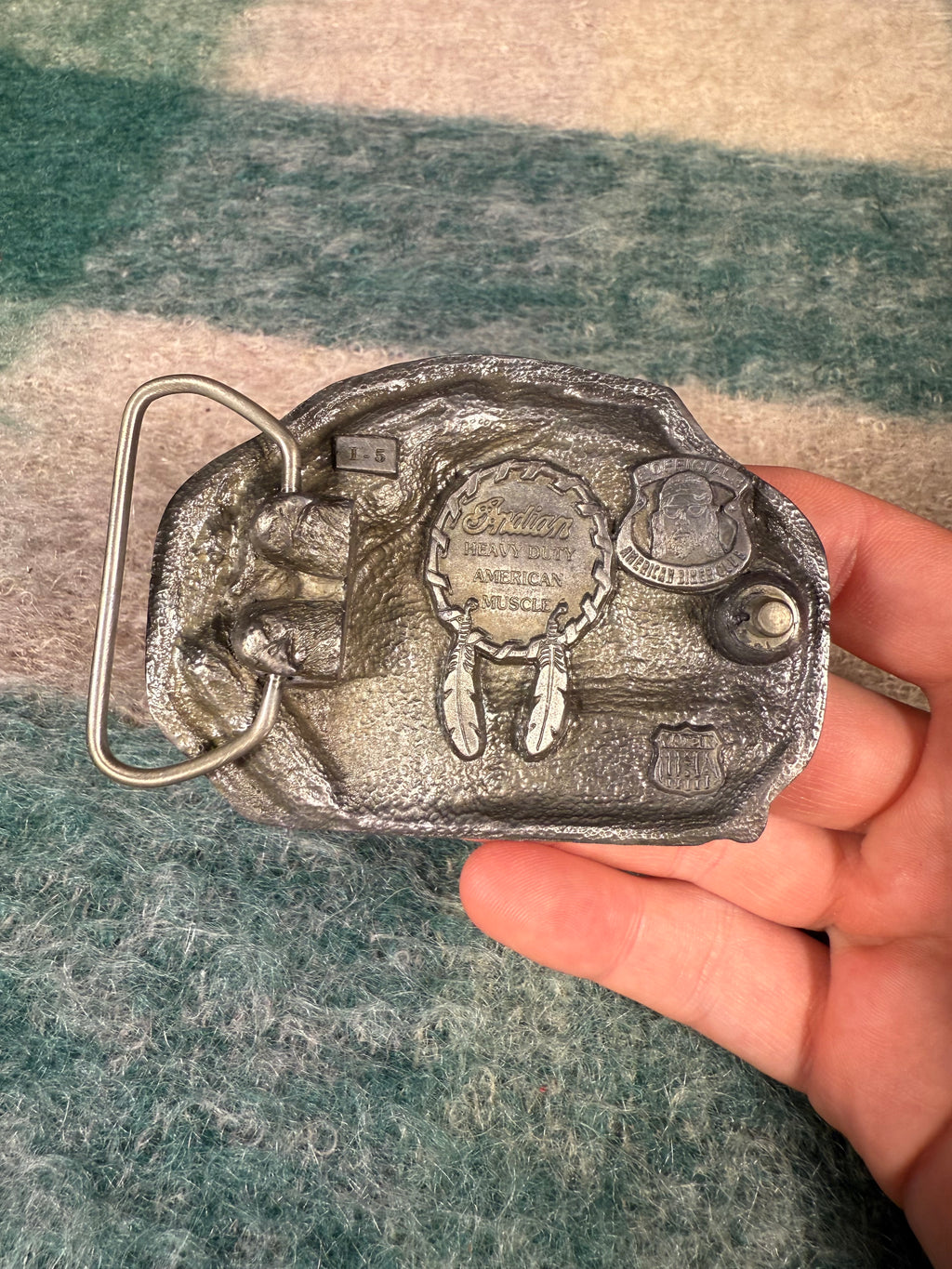 Vintage Indian Motorcycles Belt Buckle