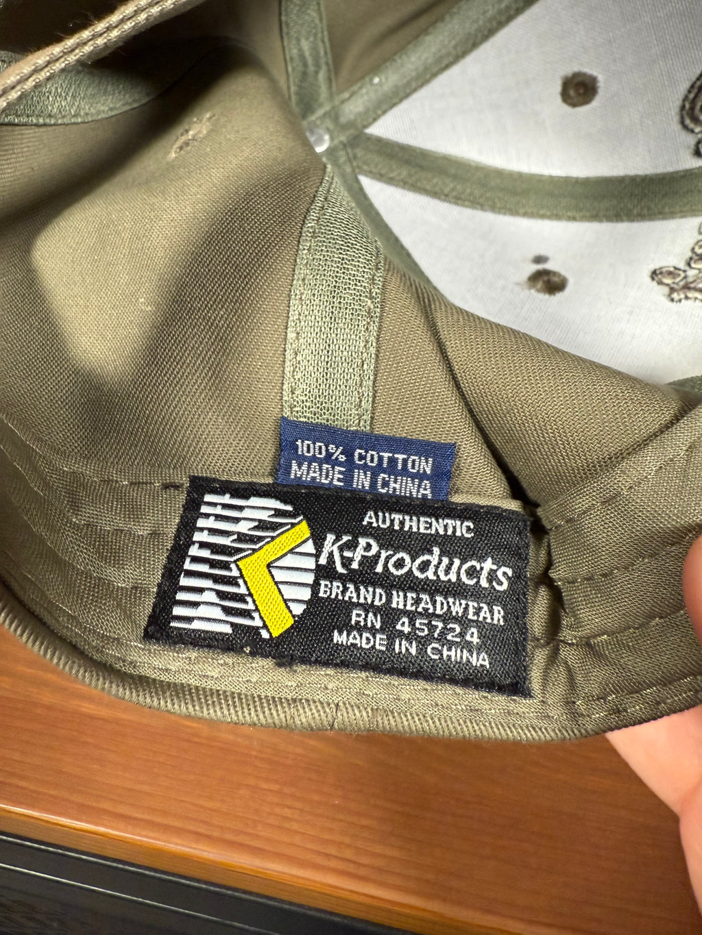 Vintage Y2K Crow’s Seed Embroidered K Products Hat