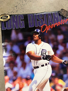 Vintage 1990 Cecil Fielder MLB Poster (23x34.5inch)