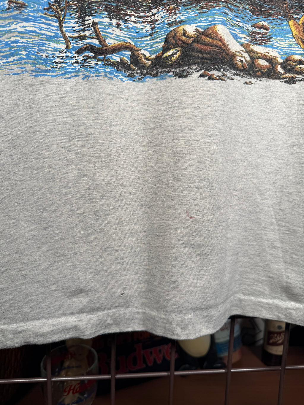 Vintage 1992 Wrap Around Print Eagle T-Shirt (XL)