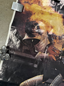 Vintage Kiss Ace Frehley Fire Poster (22x34)