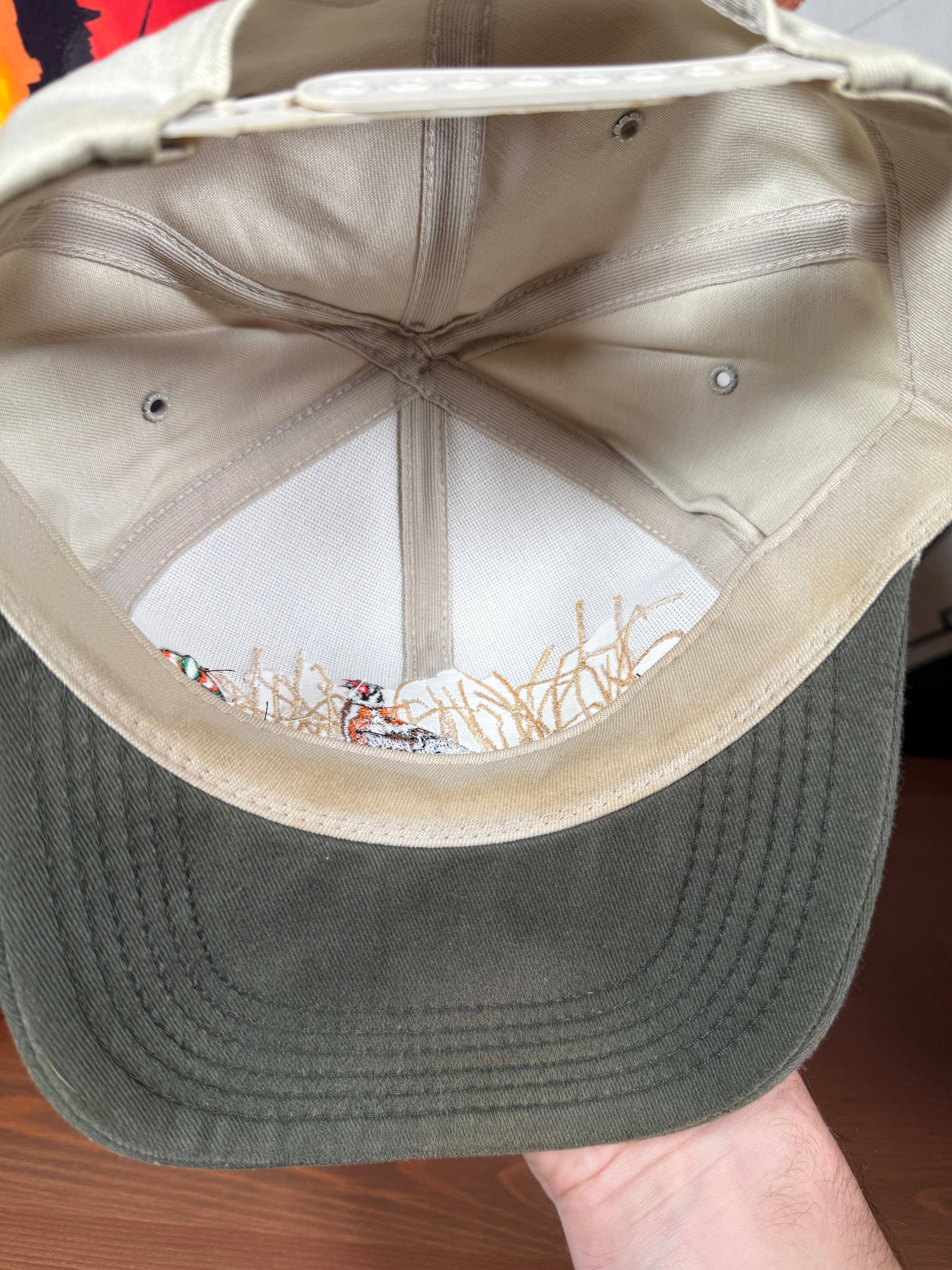 Vintage Distressed Pheasant Golden Harvest K Products Hat