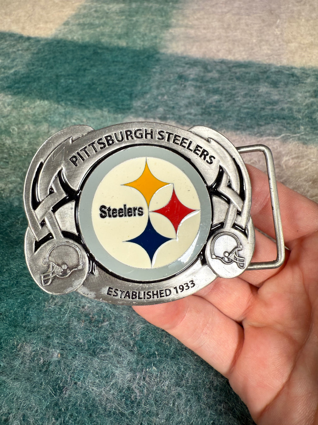 Vintage 2000s Pittsburgh Steelers Belt Buckle
